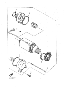 FZX750 ｽﾀｰﾃｲﾝｸﾞﾓｰﾀ