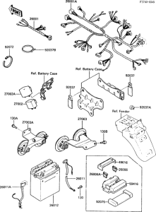 ZX600 Электрика