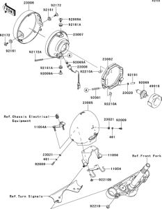 VN900 Headlight(s)(1 / 2)(wv)