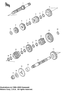 KE175 Трансмиссия