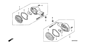 CBF600 (Naked) Winker