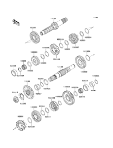 KL650 Трансмиссия