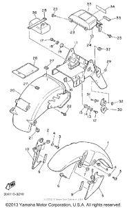 FZR1000EC Крыло