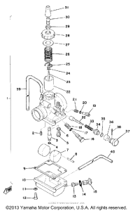 TY175C Карбюратор
