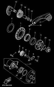 CW50RS Стартер
