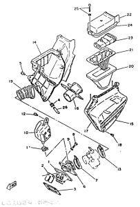 DT125 Впускная система