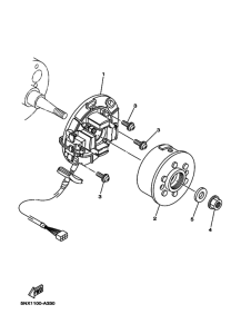 YZ250 YZ250W1 Generators