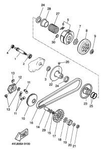 CW50 Сцепление