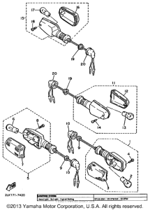 FZR750RT Поворотники