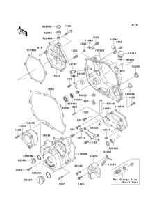 KLX250 Engine cover(s)(1 / 2)
