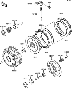 Z550 Сцепление