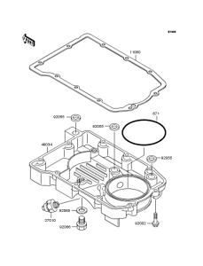 ZL400 Маслянный поддон