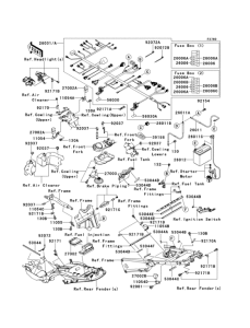 ZX1400 Chassis electrical equipment(1 / 2)