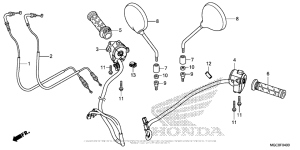 CB1100 (ABS) Switch + Cable