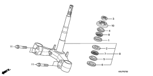 FES150 Траверса нижняя