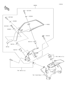 ZR1000 アクセサリ(メータ カバー)