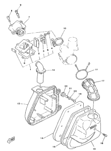 YA50R Впускная система