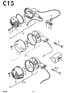 GP100 Поворотники