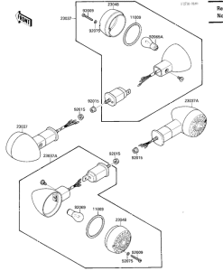 VN1500 Сигнал поворота
