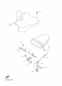 YZF-R6 Сиденье
