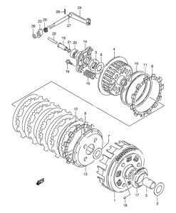 LS650 Бендикс