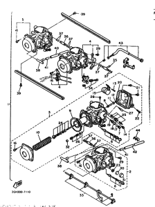 FZR1000 Carburetor assy