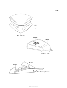 EX300 Decals (Ebony)(Aes)