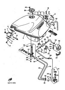 FZR1000 Tank fuel