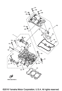 FZ07 Головка цилиндров