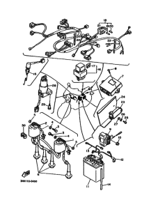 FZR600 FZR600A Equipo electrico