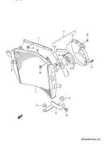RF600 Радиатор
