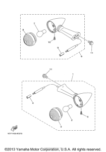 XV1900AS Поворотники