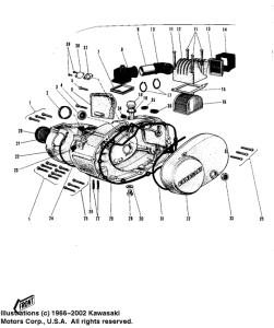  Engine covers / air cleaner