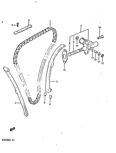GS650 Держатель направляющей