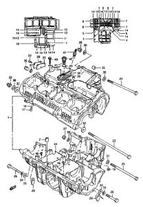 GS1150 Картер двигателя