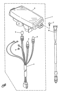 YA50R Panel de cuenta kms. y testigo