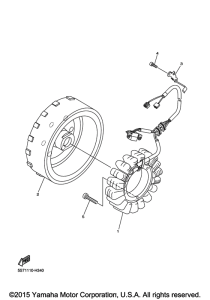 XVS950CUSP Генератор