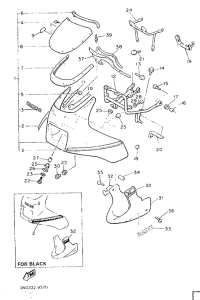 XJ900F Motorverkleindung 1