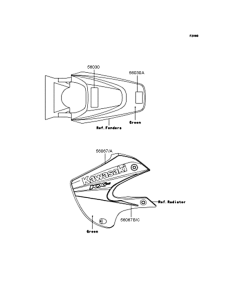 KX65 Наклейки
