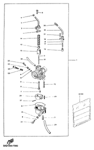 YN50R Карбюратор