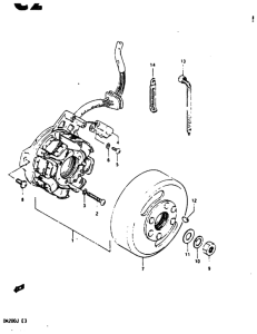 DR200 Зажигание