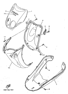 YN50R Ветровое стекло