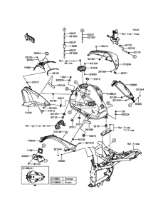ZR800 Топливный бак