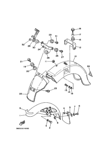 YD125S ﾌｴﾝﾀﾞ