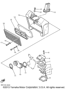 PW80N1 Впускная система