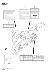 GSX-R1000 Honda mark