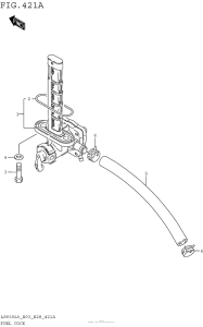 LS650 Топливный кран