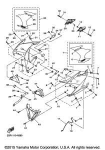 FZ6RGB Обтекатель 2