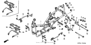 NSS250 (ABS) Рама