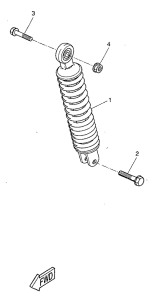 CW50RS Задняя подвеска